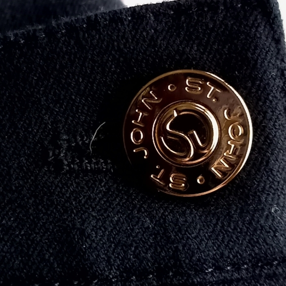 St John sport marie gray black stich details pants - Picture 5 of 8